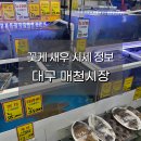 농수산물도매시장 정문 건너편 | 매천시장 대구농수산물도매시장 꽃게, 생새우, 대게 시세 정보