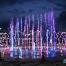 삼천포대교공원 음악분수대 이미지