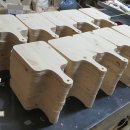 우드버닝 플레이팅 도마페인팅 이미지