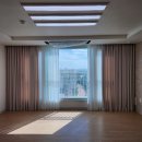 세븐일레븐 진주평거3지구점 | 데코인홈 진주커튼 평거 엠코 34평 B1, 거실 이쁜 이중커튼 시공후기