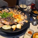 오복삼겹파티 | 🐷 범계 "오복솥뚜껑 범계점" ｜ 고기 맛집 후기 (ft. 솥뚜껑 위 김치.. 미쳤다)