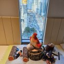 씨유트윈씨티남산타워점 | 서울 용산 4성급 호텔 나인트리 프리미어 로카우스, 패밀리 트윈룸 주차 및 헬스장, 패밀리 라운지