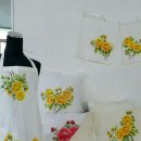 야생화 꽃그림 천아트 이미지