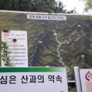 밤재 등산로 이미지