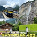 스위스 | 스위스 여행 라우터브루넨 폭포 가는법 슈타우바흐 폭포 트래킹 스위스패스 후기