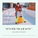 도담쉼터 | 수원 눈썰매장 경기도담뜰 겨울 눈밭 놀이터 주말 예약팁 주차