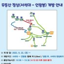 100대 명산 [무등산] 인왕봉 개방 기념 2023. 11. 4. (토) 이미지