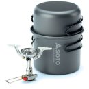 소토 아미쿠스 스토브&amp;쿡세트(Soto Amicus w/ Stealth Igniter and FREE Cook Set Combo) 이미지