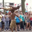 Funny street acrobats - NEW YORK CITY CAPE LIBERTY 이미지
