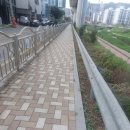 구산중학교 앞 인도 이미지