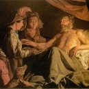 야곱을 축복하는 이사악 (1635) - 마티아스 스토메르 이미지