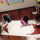 5월 13일 - 세상에서 가장 큰 고구마 만들기: 이상희 선생님의 그림책 특강~ (카톡으로 사진을 보내주셨어요) 이미지