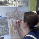 그림아트스튜디오수원센트럴원미술교습소 | 광교 성인취미미술 화실, 60대 초보 수강생분의 그림 변화 (차꼼마 아크릴 수업 후기)