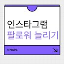 인스타그램 팔로워 늘리기 셀프 마케팅24 후기