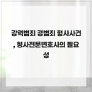 형사사건 전문 변호사의 사건별 슬기로운 대처법 | 강력범죄 경범죄 형사사건, 형사전문변호사의 필요성