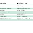 수신자 부담 전화 (Collect call) 이미지