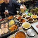 기러기식당 | [제주살이 2개월] 월정리 행원리 코난해변 맛집 '안골목식당' 삼겹살 후기
