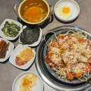 노랑통닭안양명학역점 | 안양 범계역맛집 돌판등갈비찜 고봉당 범계점 치즈등갈비 후기