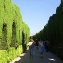 그라나다 여행1 - 그라나다의 알람브라 궁전에서 헤네랄리페 별궁 정원을 보다! 이미지