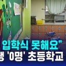 &#34;입학식 못해요&#34;…신입생 &#39;0명&#39; 초등학교 182곳 이미지