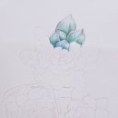 색연필 일러스트 이미지