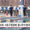 구청장배 수영대회 이미지