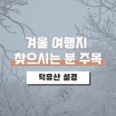 설경 | 겨울 여행지 추천 무주리조트 곤도라 예약 덕유산 눈꽃 설경 후기