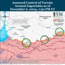 러시아 공세 캠페인 평가, 2024년 12월 6일(우크라이나 전황 이미지