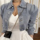 <b>줄</b><b>로그</b>(Jull -log) 키벨타 크롭 데님 자켓