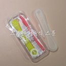 둥근스푼 | 초기 이유식 적응하는 데 도움된 스푸니 이유식 스푼 사용 후기