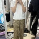 112901-나075-1 | 스파오 헬로키티 파자마 레오파드 잠옷바지 SPPPG23U07 브라운, 핑크 M 후기