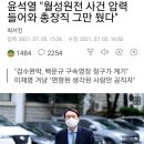 윤석열 "월성원전 사건 압력 들어와 총장직 그만 뒀다" 이미지