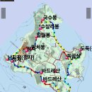 도서 당진 난지도 소난지도산~68.4봉~바드레산~난지정~망치봉~일월봉~수살리봉~국수봉~도둑골산~선녀바위~소난지도항+ 삼길산 이미지