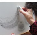 데생과 수채화 이미지