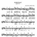 성가 - CCM / Everyday 날마다 악보 이미지