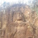 방어산 마애약사여래삼존입상 이미지