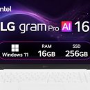로켓PC | LG전자 2025 그램 프로 AI 16 Ultra5 가격·후기 (+SSD 3TB·로켓배송)