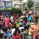 네팔 지진피해주민들에게 쉴곳을 마련해 주세요. 이미지