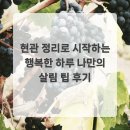 행복한하루 | 현관 정리로 시작하는 행복한 하루 나만의 살림 팁 후기