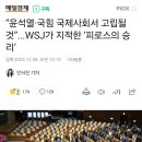 “윤석열·국힘 국제사회서 고립될 것”...WSJ가 지적한 ‘피로스의 승리’ 이미지