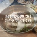 광평 평양냉면갈비 강남점 | [하남스타필드 여름 맛집]멘쇼쿠 소바 광평 평양냉면 갈비 내돈내산 후기/잇토피아 맛집/ 스타필드 냉면