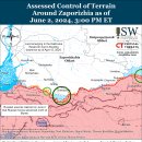 러시아 공세 캠페인 평가, 2024년 6월 2일(우크라이나 전황) 이미지
