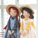 프랑스자수와 인형 이미지