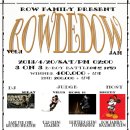 ROWDEDOW JAM VOL.1 3on3 Bboy Battle @ row studio /2013/4/20/sat/02:00pm 이미지