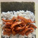 탄탄김밥 | 탄탄한 양반 구운 김밥 김으로 매콤 어묵 김밥 만들기