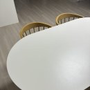 카페리바트스타일 - 강남구 | 리바트 포세린 세라믹 식탁 레도바 1600 타원형 식탁 장단점 (ft. 원목 의자)