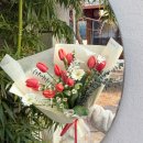 남구-134 | 대구남구꽃집 키토스｜레드 튤립 꽃다발 M사이즈 감성 꽃선물