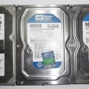 [HDD]웨스턴디지털 HDD 500GB 짜리 2개와 시게이트 80GB(총1.1테라) 8만원에 드립니다. 이미지