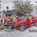 감성드로잉 여행스케치 이미지