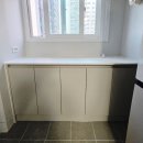 호계2차현대홈타운 | 안양 호계2차현대홈타운 베란다 하부수납장 맞춤제작 시공설치 잘하는 집